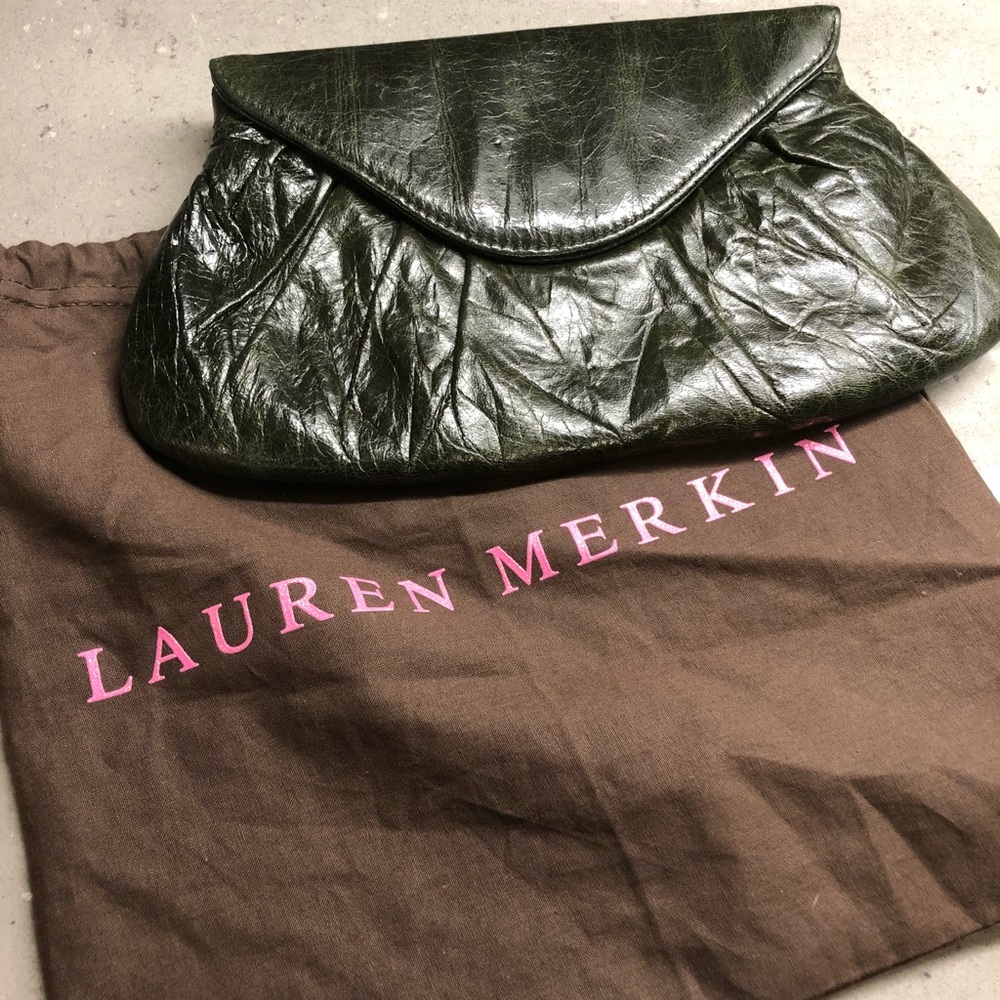 Lauren Merkin leather clutch